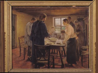 Christ with the Peasants, c.1887-88